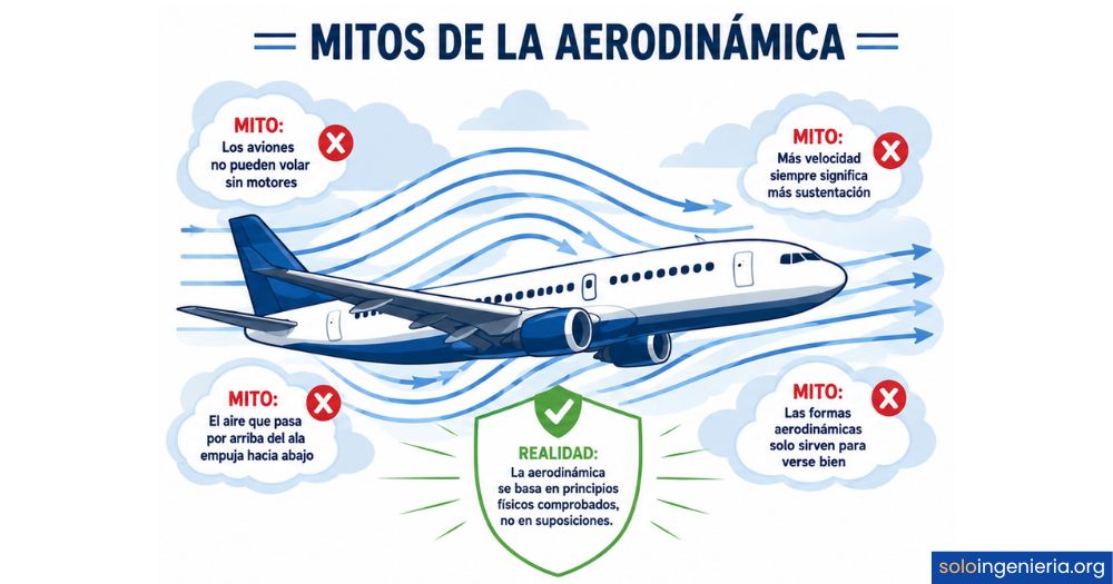 mitos de la aerodinámica