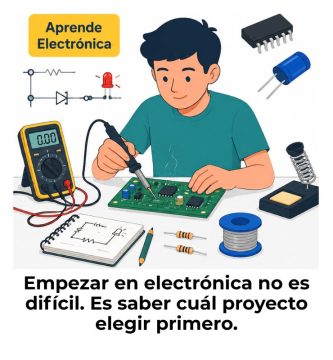 proyectos básicos de electrónica para principiantes