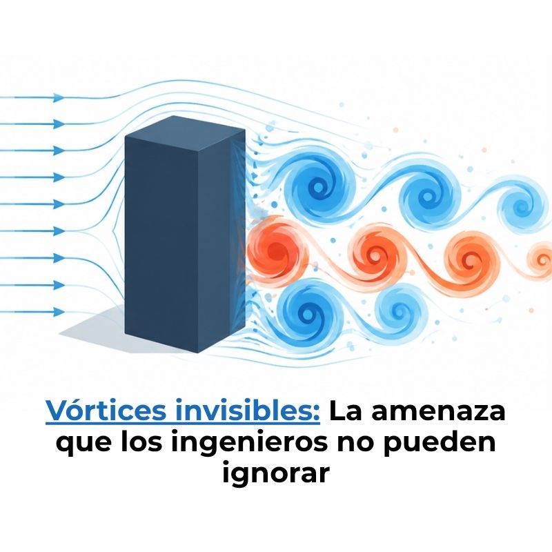 desprendimiento de vórtices en estructuras