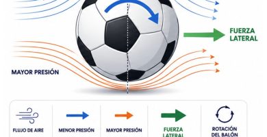 aerodinámica del balón de fútbol