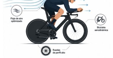 aerodinámica del ciclismo