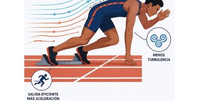 aerodinámica en el atletismo