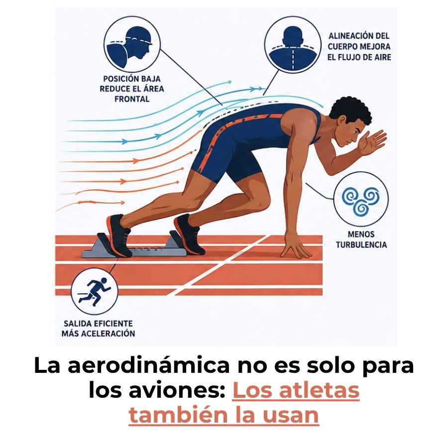 aerodinámica en el atletismo