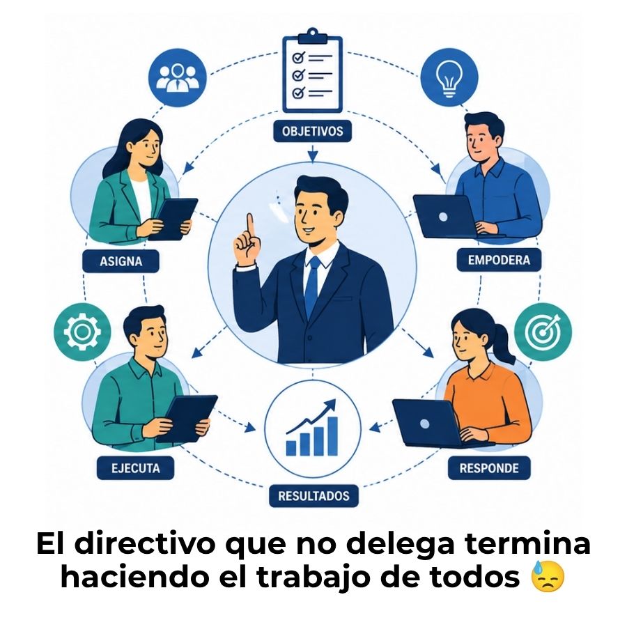 delegación de autoridad en una empresa