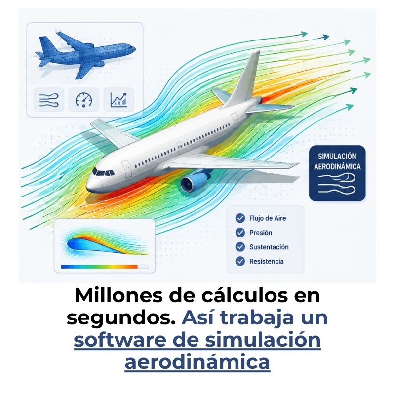 software de simulación aerodinámica