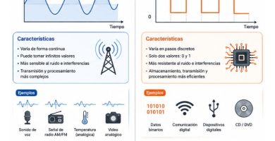 diferencia entre señal analógica y señal digital