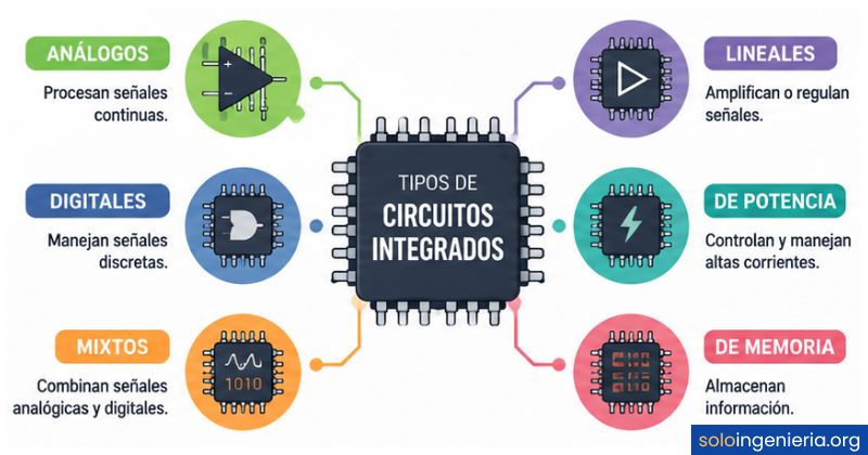 tipos de circuitos integrados