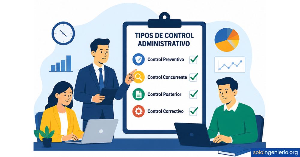 tipos de control administrativo en una empresa