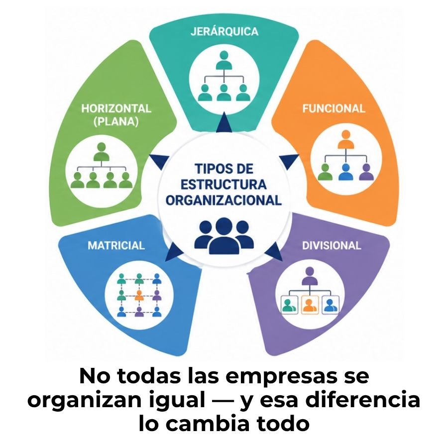 tipos de estructura organizacional