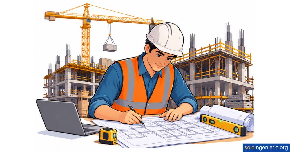 campo laboral de la ingeniería en construcción