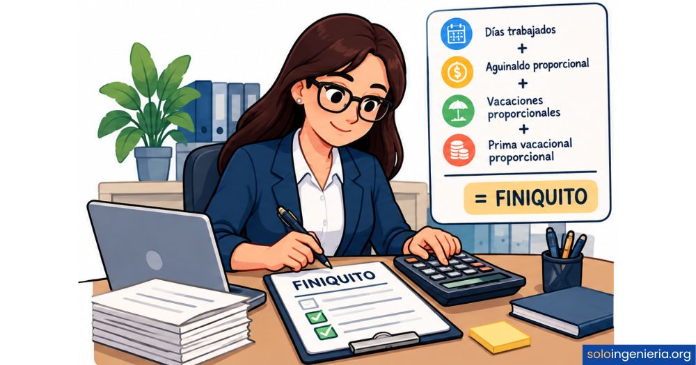 cómo calcular el finiquito de un trabajador