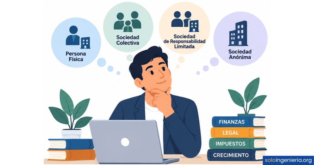 cómo elegir el tipo de sociedad para una empresa