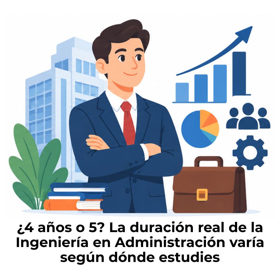 cuánto dura la ingeniería en administración de empresas