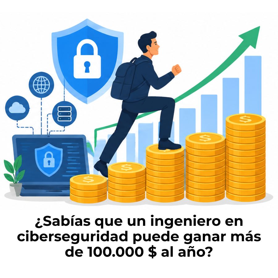 cuánto gana un ingeniero en ciberseguridad