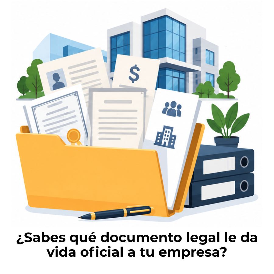 documentos necesarios para constituir una empresa