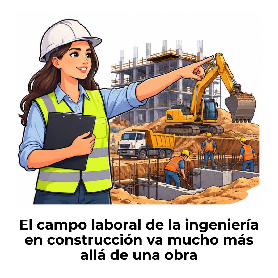 campo laboral de la ingeniería en construcción