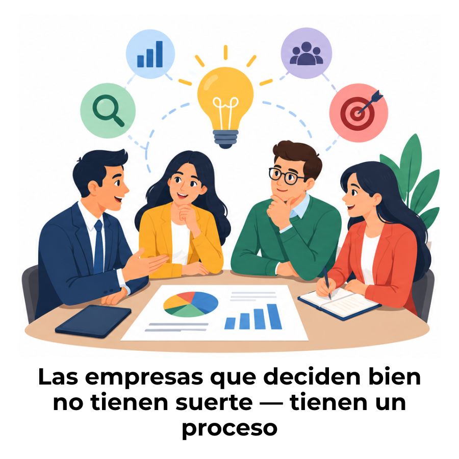 proceso de toma de decisiones empresariales