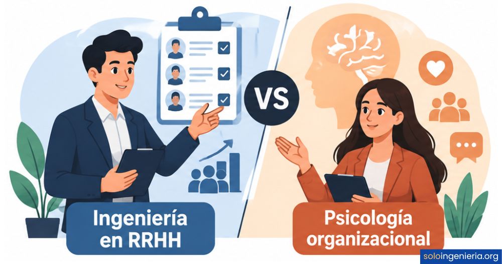 ingeniería en RRHH vs psicología organizacional