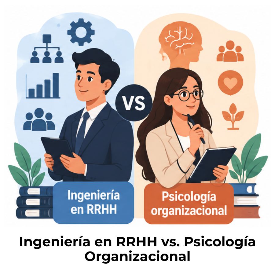 ingeniería en RRHH vs psicología organizacional