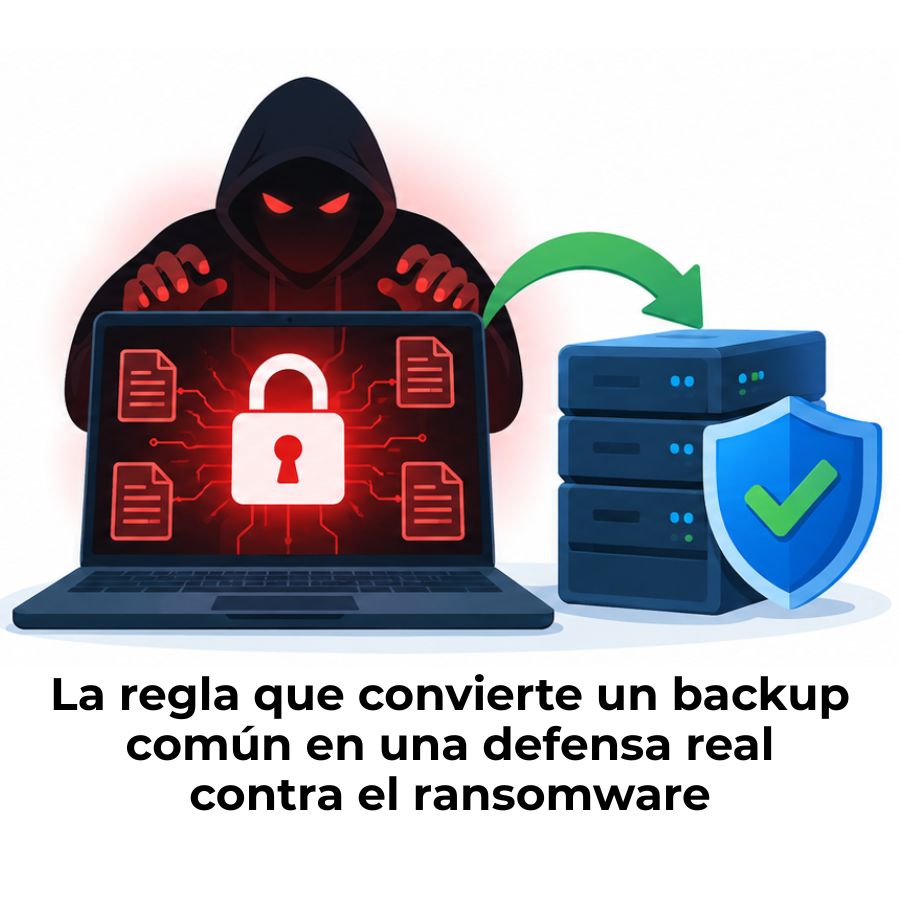 copias de seguridad contra el ransomware