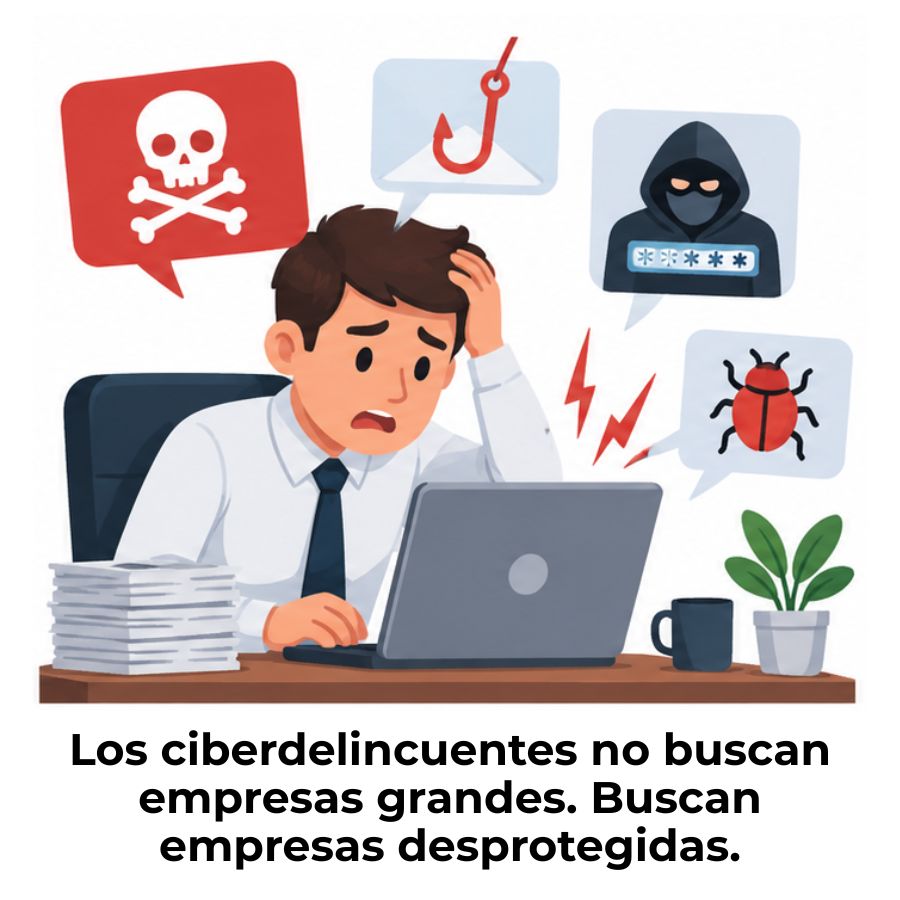 ciberataques más comunes en las empresas