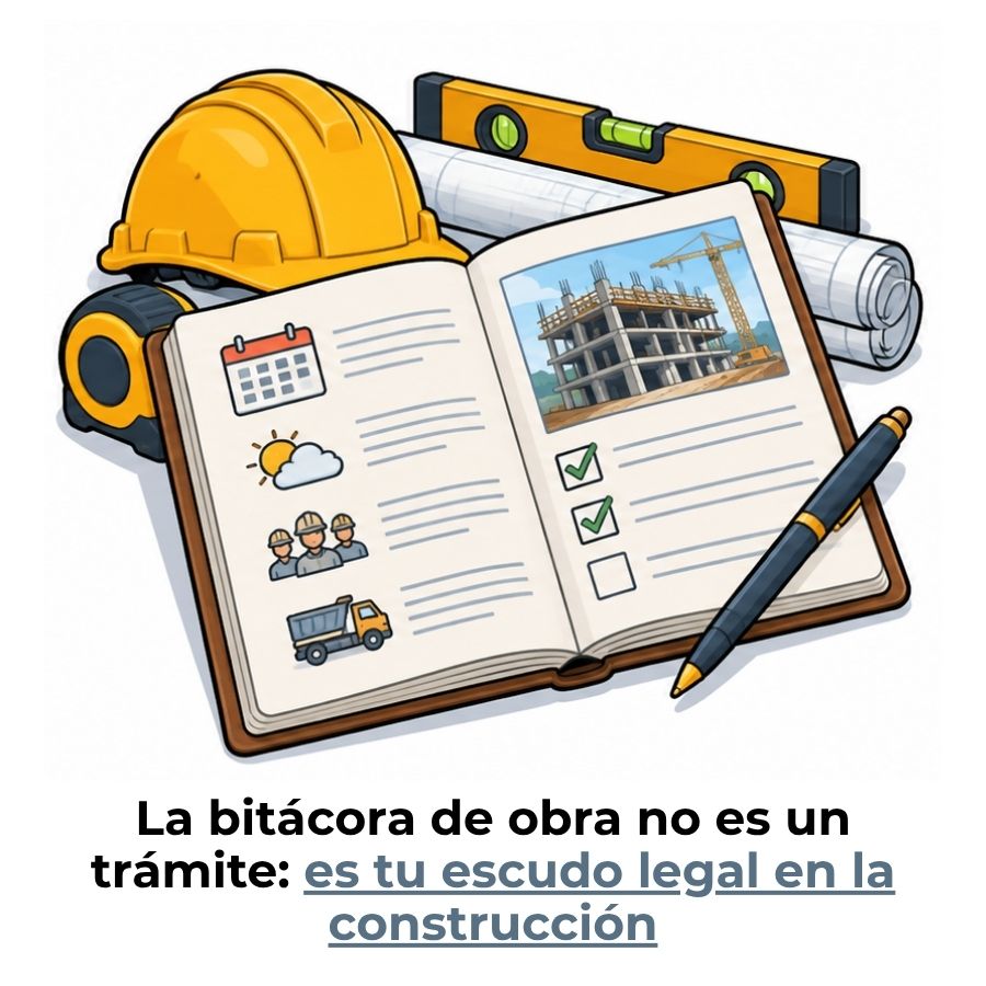 para qué sirve una bitácora de obra en la construcción