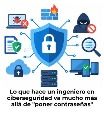 qué hace un ingeniero en ciberseguridad en su trabajo diario