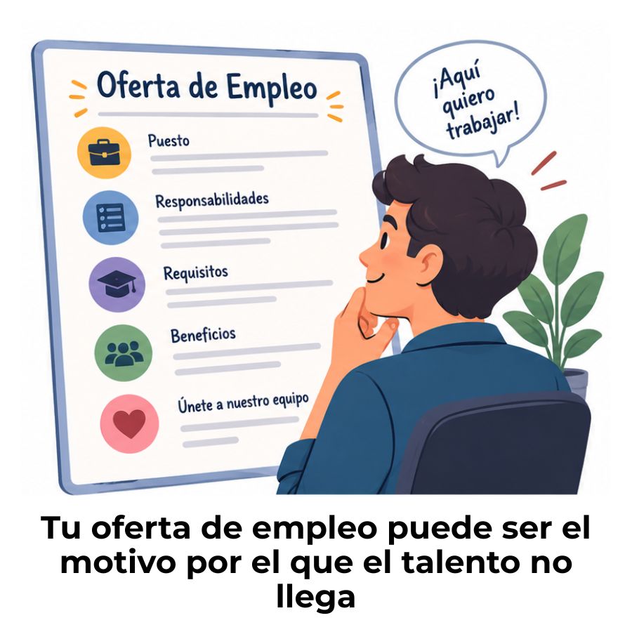 redactar una oferta de empleo atractiva