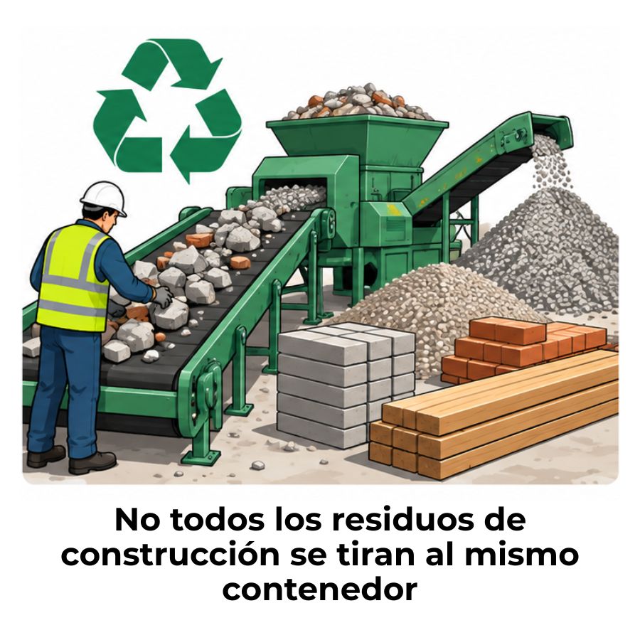 Gestión de residuos de construcción y demolición (RCD)