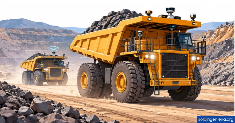 camiones autónomos en minería