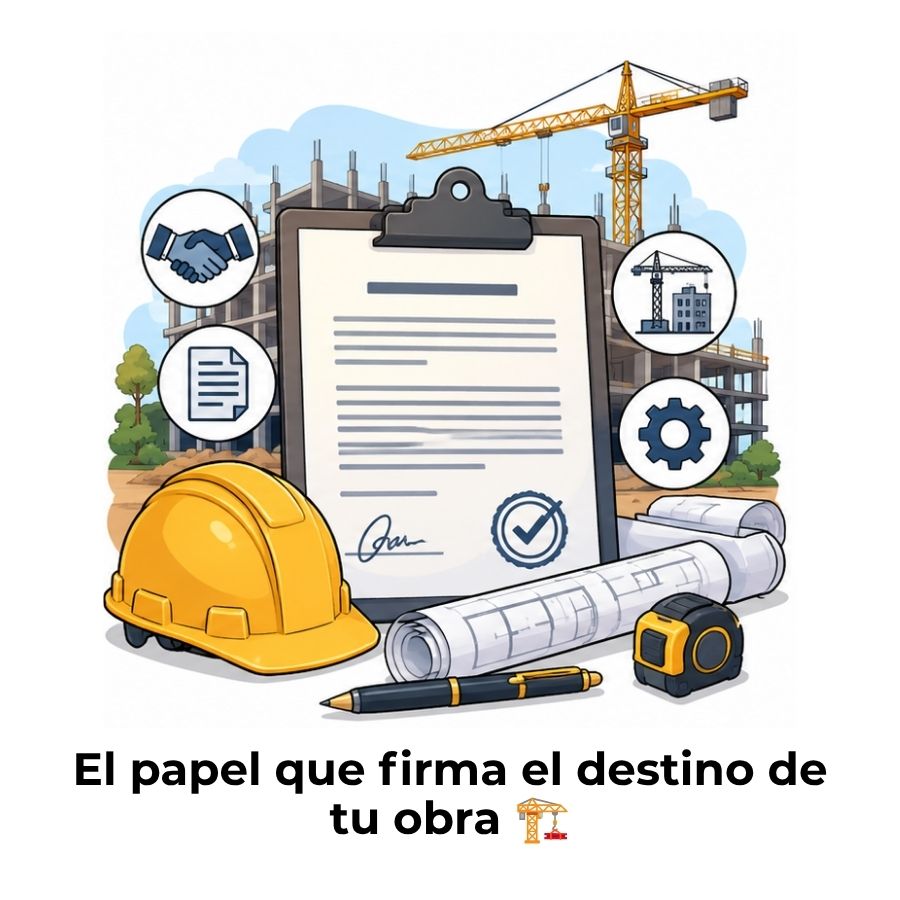 definición de contrato de construcción