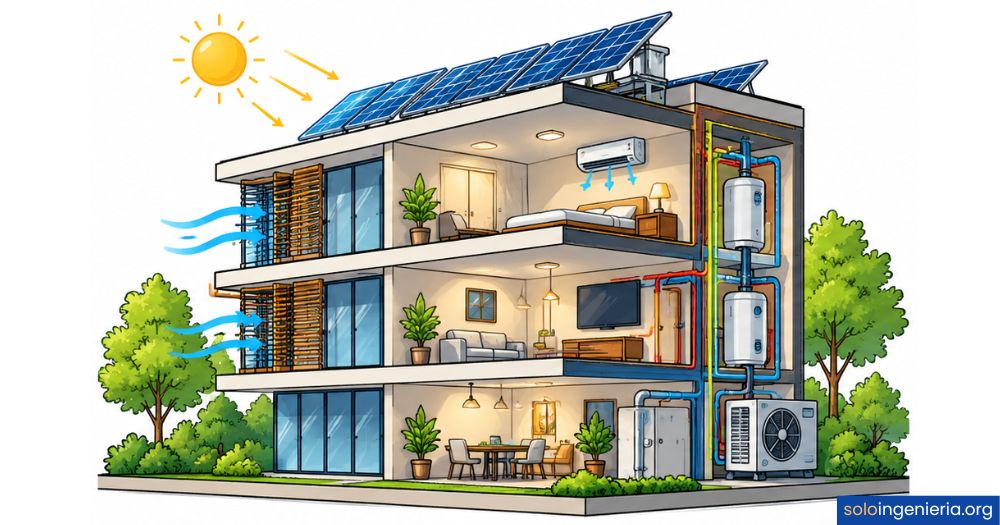 eficiencia energética en un edificio