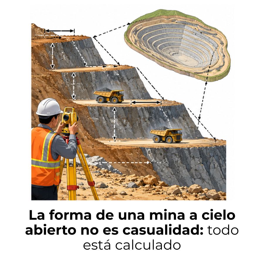 diseño de una mina a cielo abierto