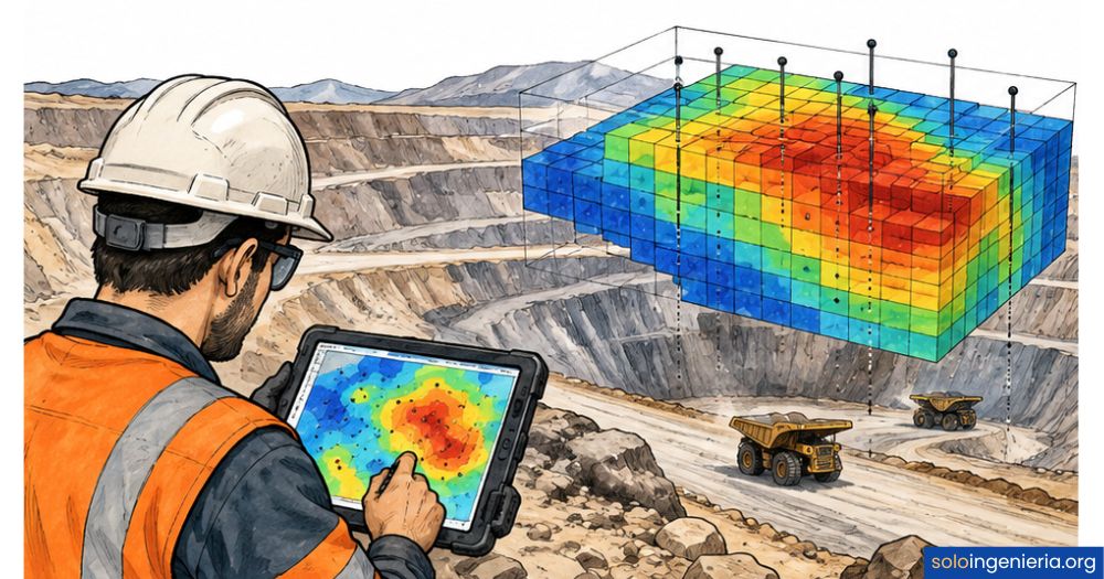 geoestadística en minería
