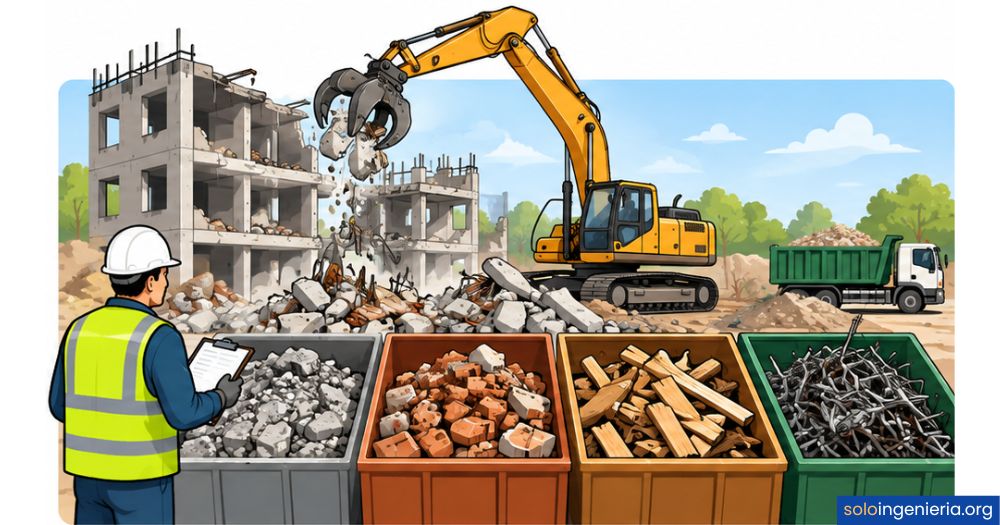 gestión de residuos de construcción y demolición