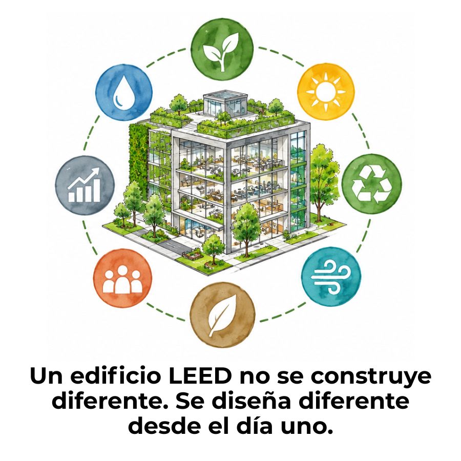 certificación LEED para edificios