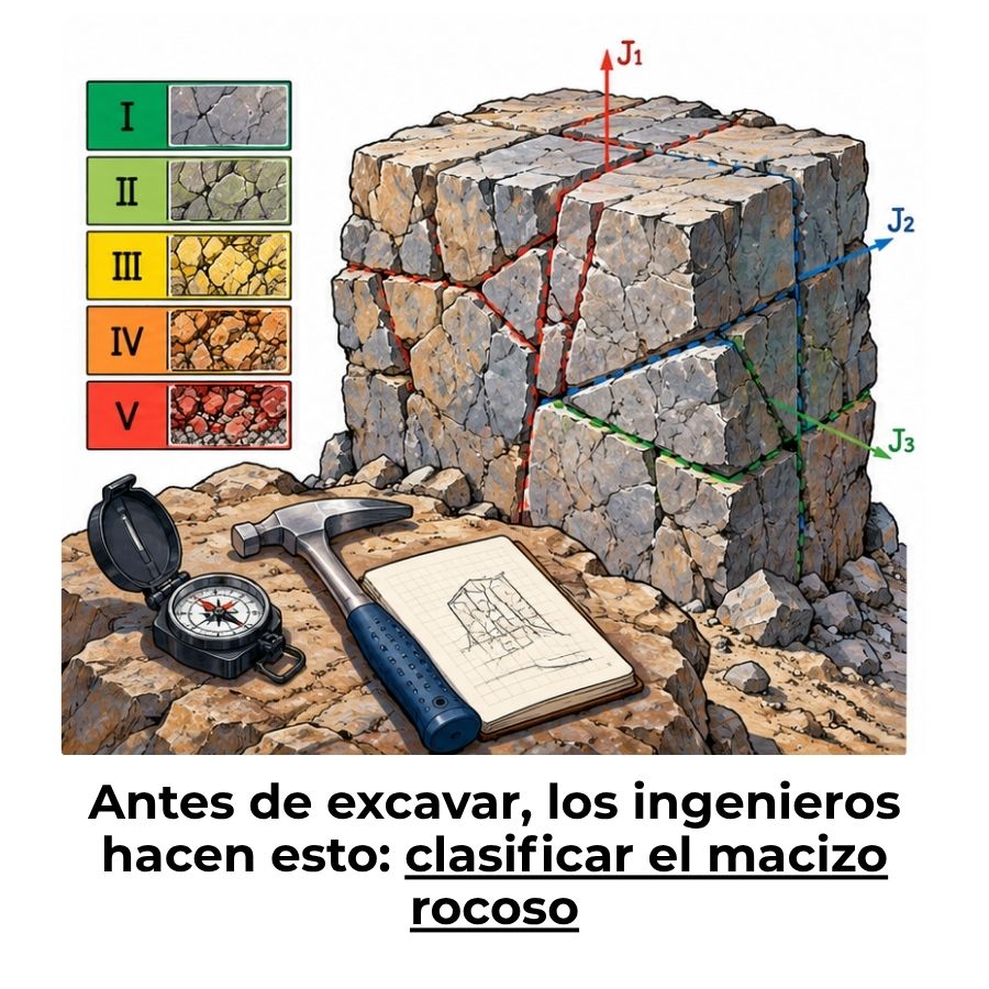 la clasificación geomecánica del macizo rocoso