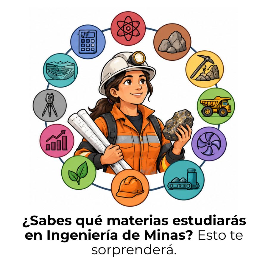 malla curricular de la Ingeniería de Minas