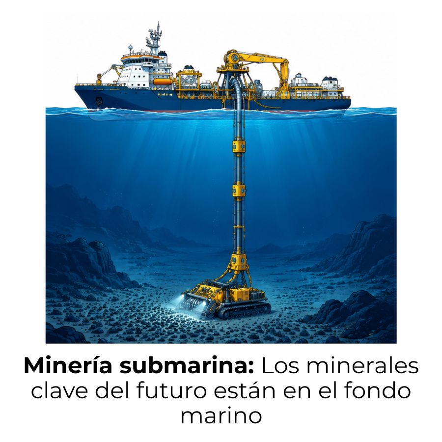 minería submarina en aguas profundas
