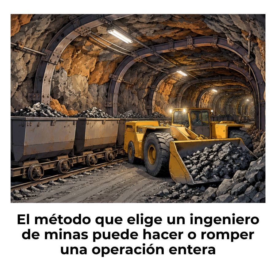 métodos de explotación minera