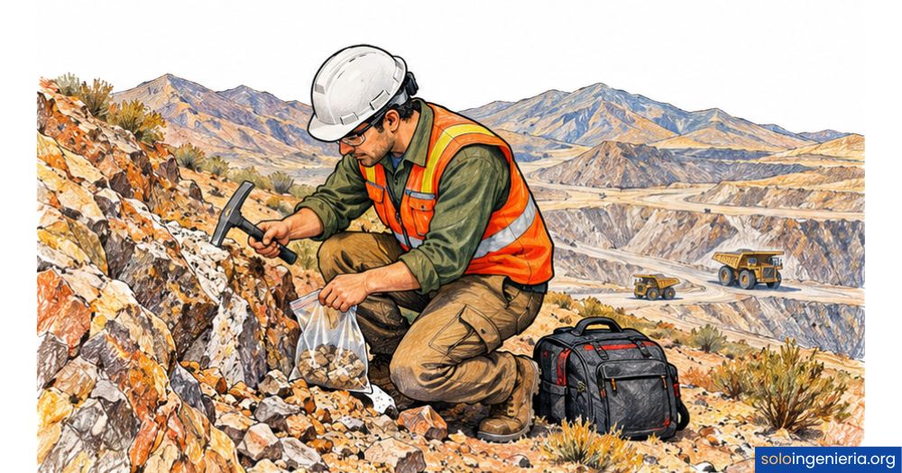 muestreo geoquímico en la exploración minera