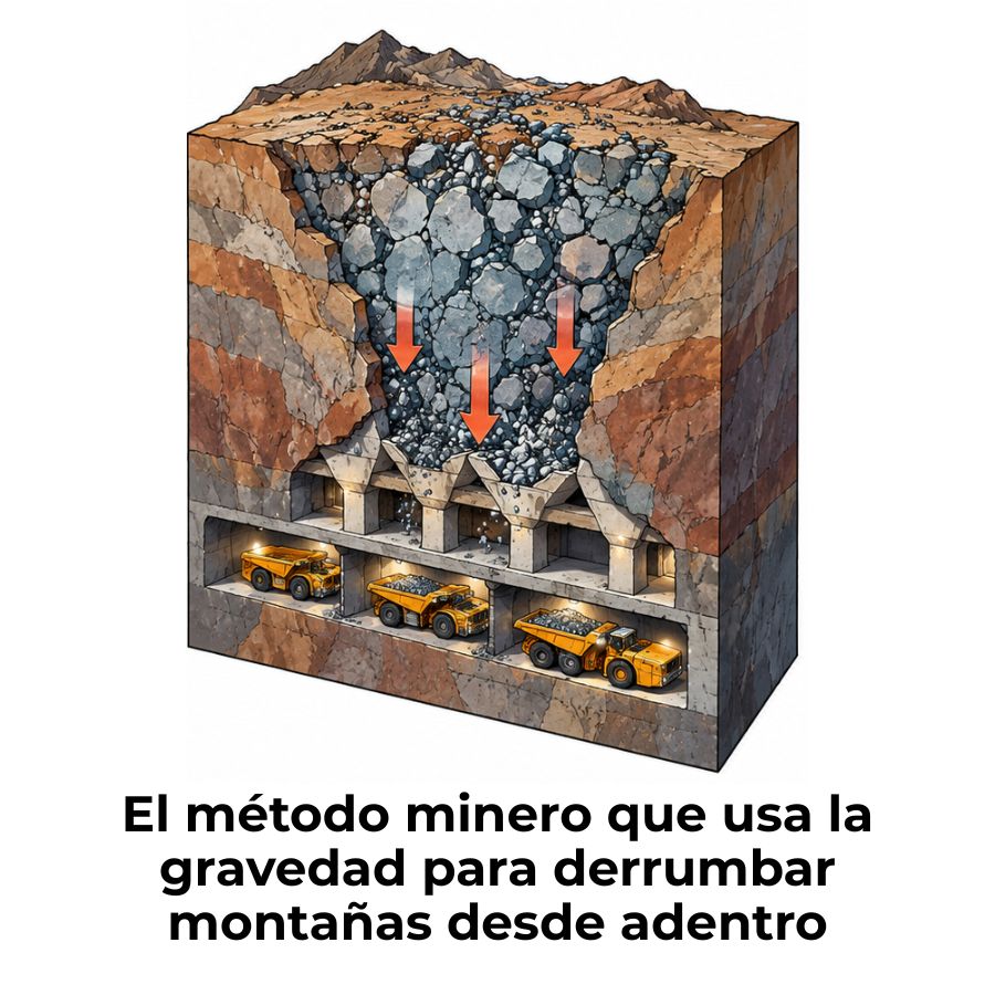qué es el block caving