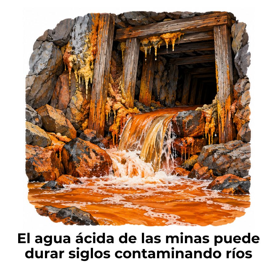 qué es el drenaje ácido de minas