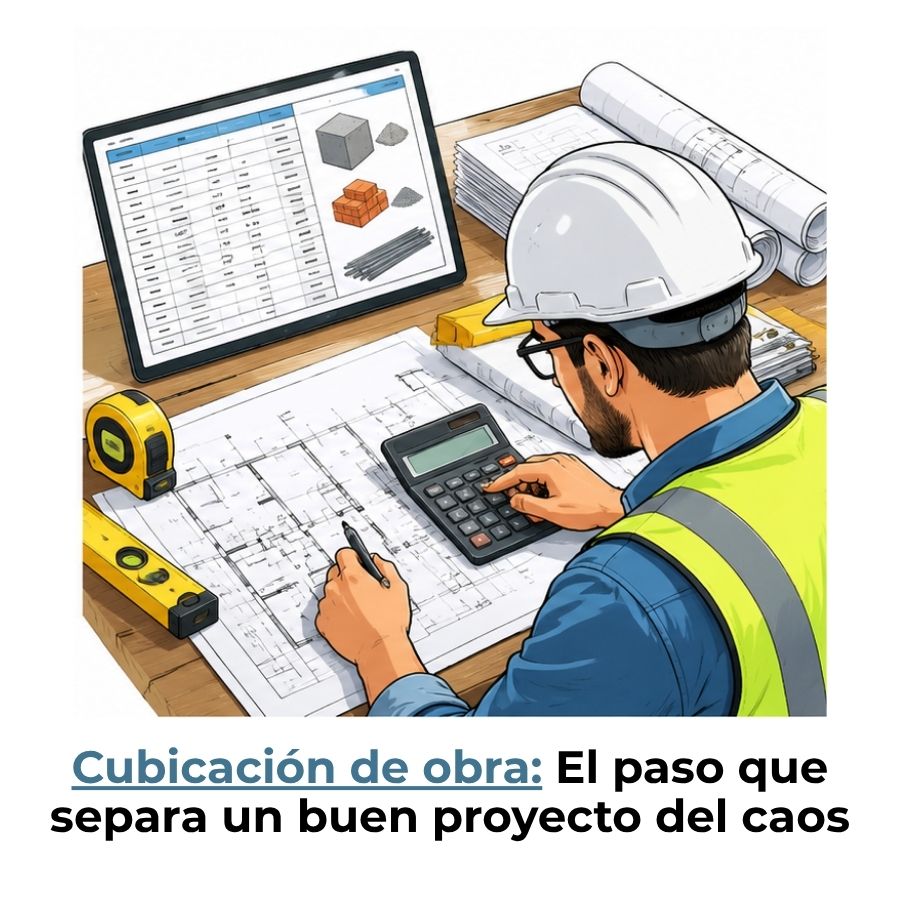 qué es la cubicación de obra