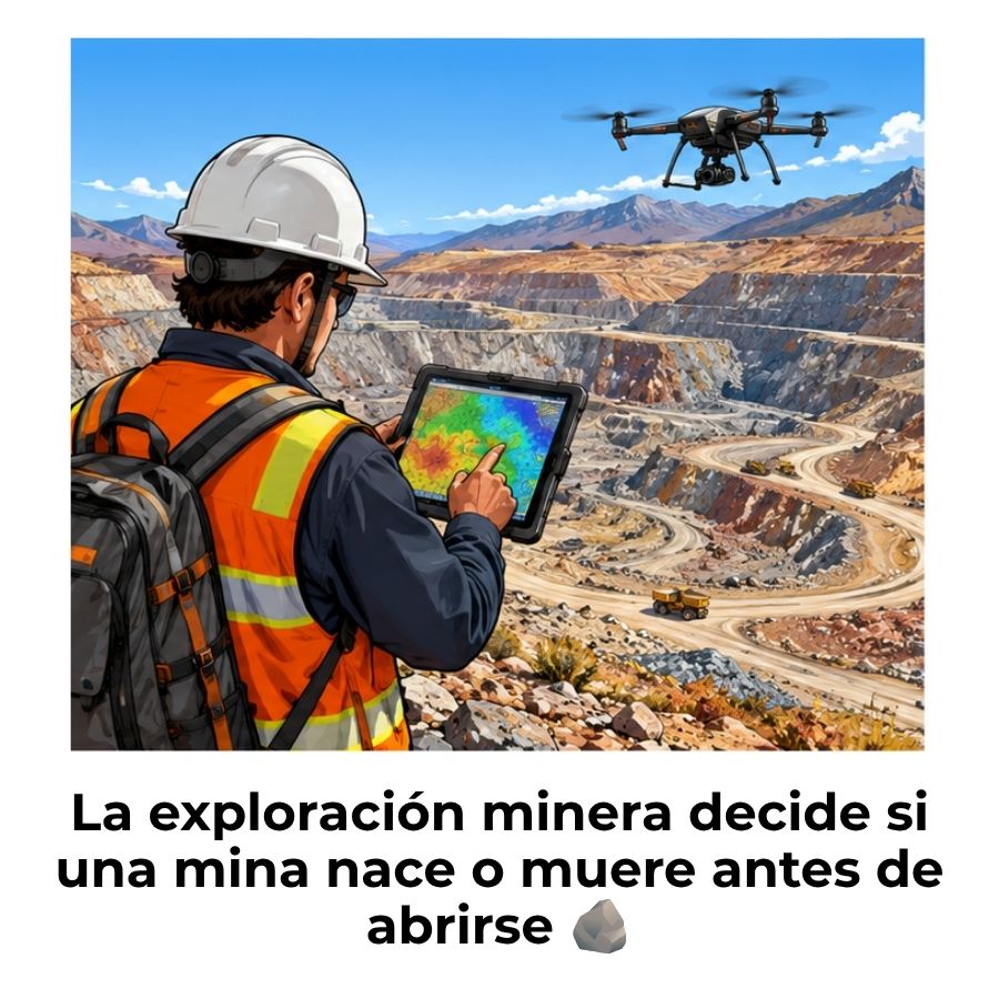 qué es la exploración minera