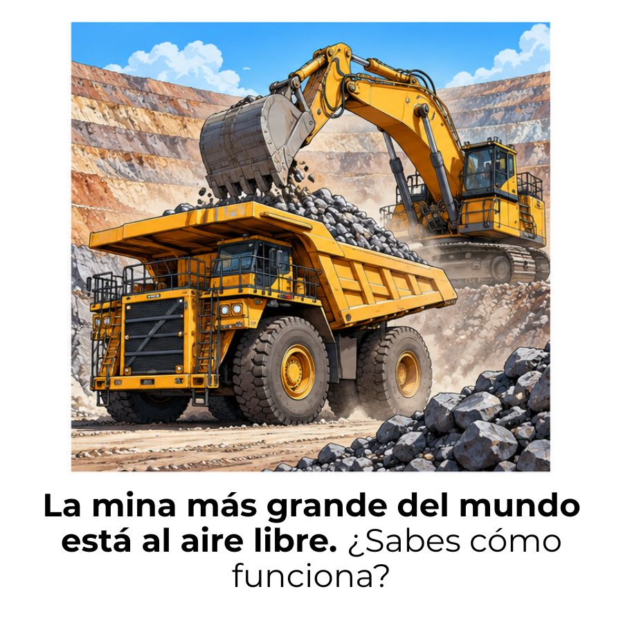 qué es la minería a cielo abierto