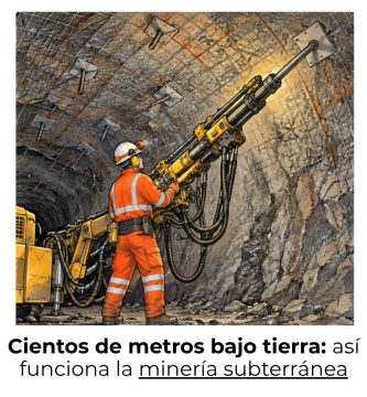 qué es la minería subterránea