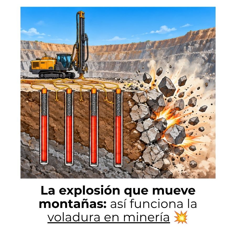 qué es la voladura en minería