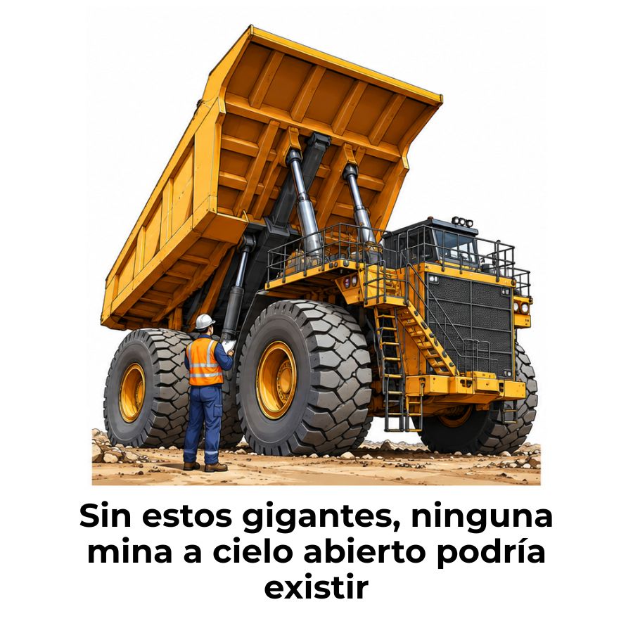 qué es un camión minero