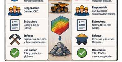 qué son el código JORC y la norma NI 43-101